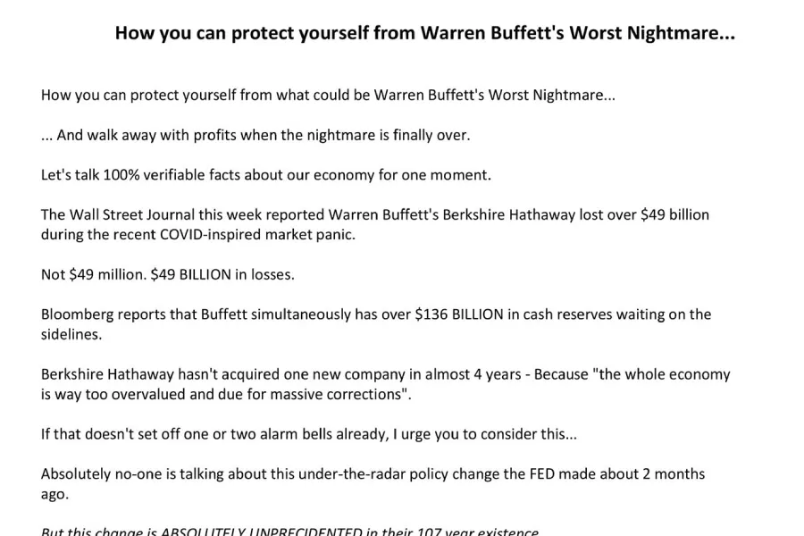 USA's Largest Retirement Annuity Business Needed Story-Telling Sales Emails...