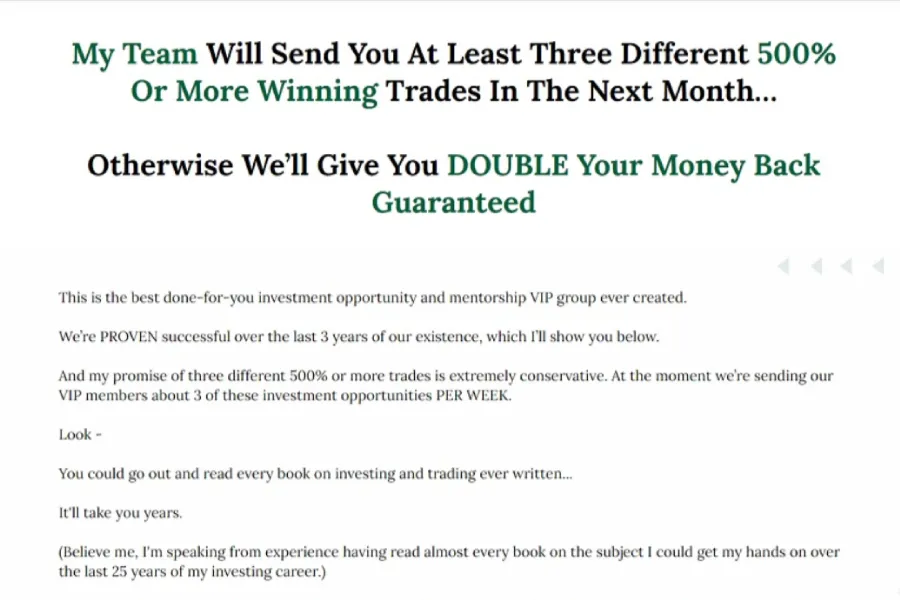 Crypto Investment Course — Full Sales Page